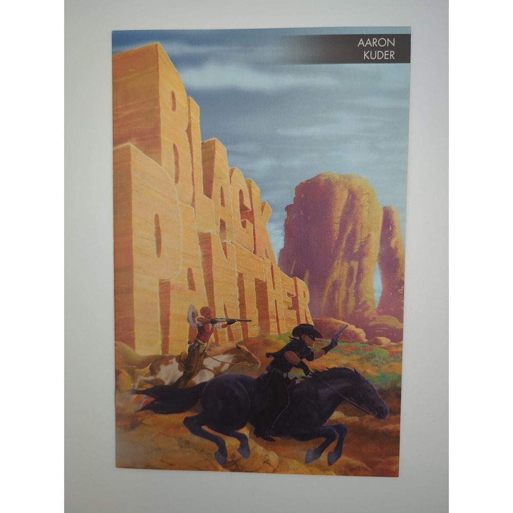 Gunhawks #1 (2019) Kuder Variant Black Panther Tribute Cover NM Range Marvel